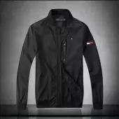 veste neoprene tommy hilfiger black single color